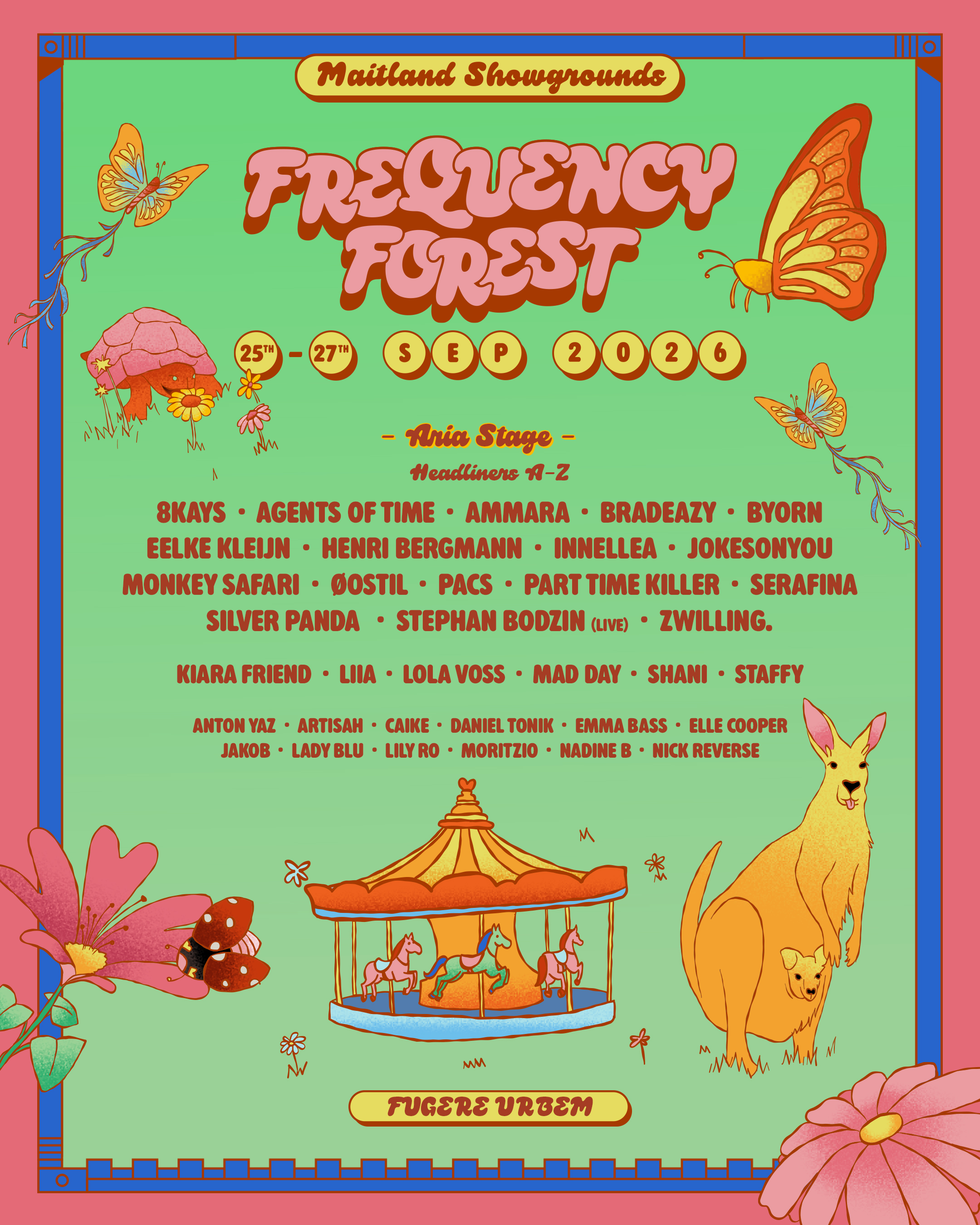 Aria Stage lineup