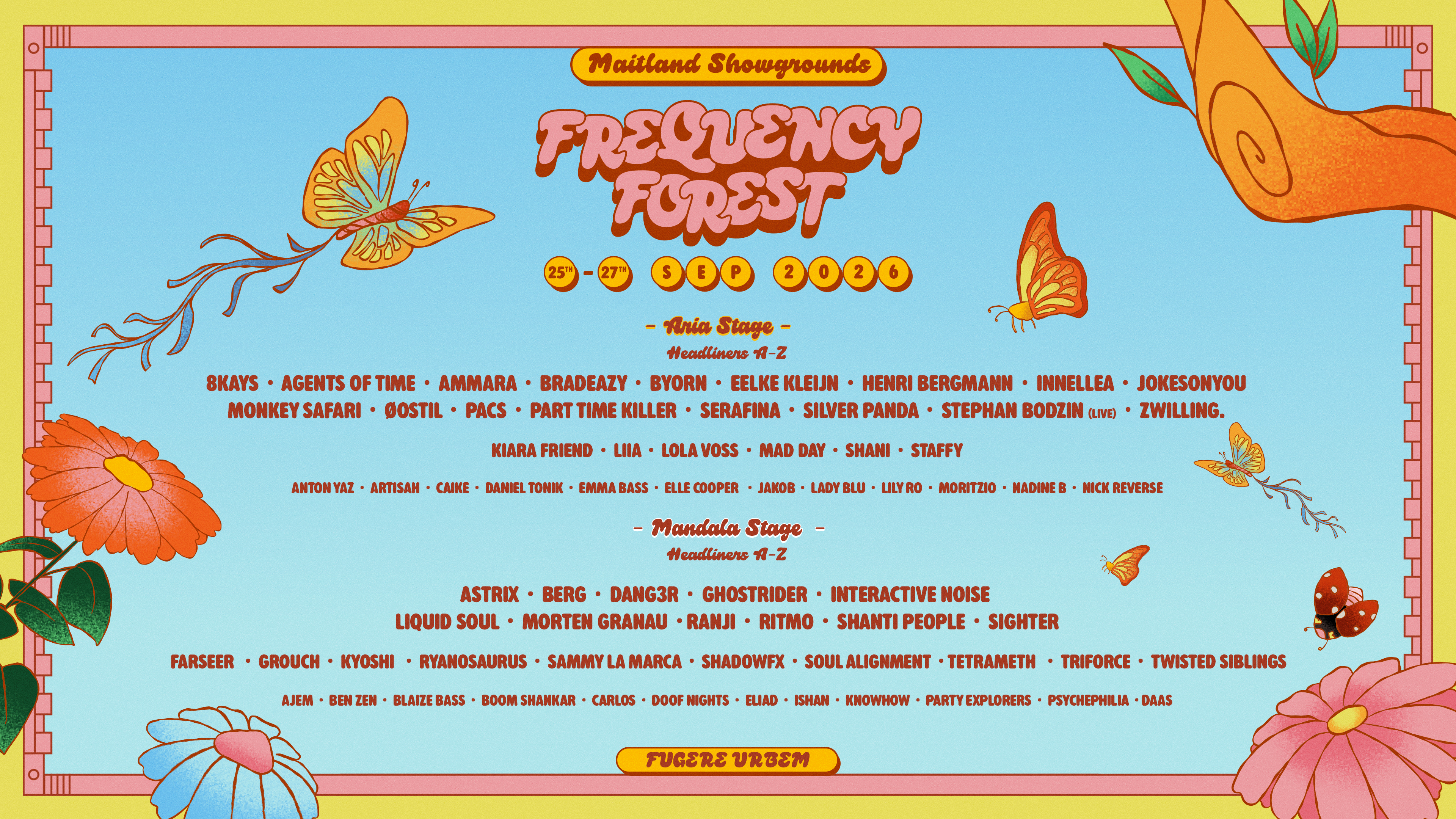 Frequency Forest Lineup